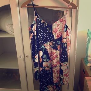 Topshop Multi-Colored Dress Size 34 US 2